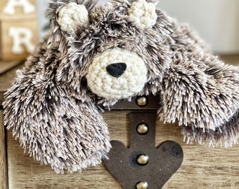 Little Bear Lovey - Brown Frosted