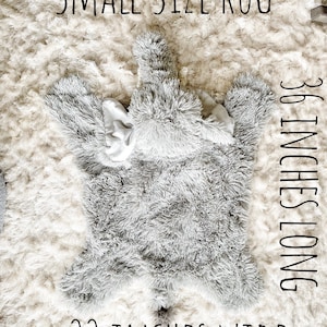 Nursery Elephant Rug small nursery rug by claraloo image 9