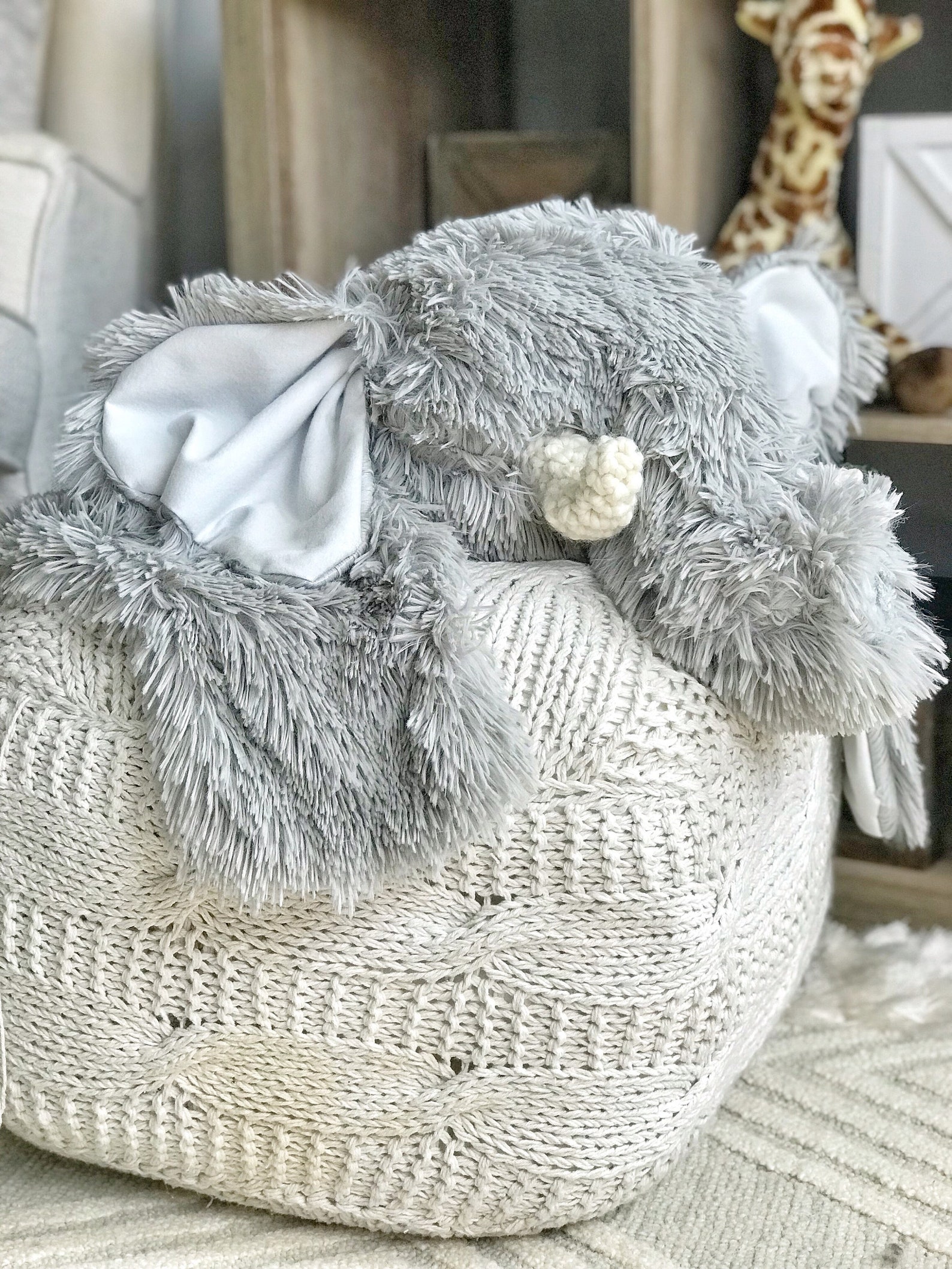 Nursery Elephant Rug Small Nursery Rug by Claraloo Etsy