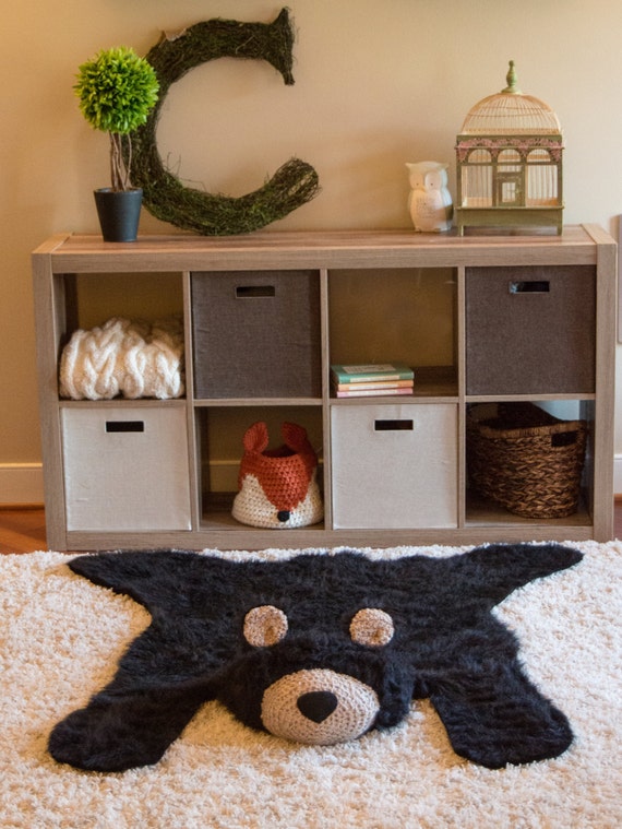 Black Bear Rug Faux Bear Rug L Woodland Nursery Baby Room Etsy Stunning Etsy Baby Room Black Bear Rug Faux Bear Rug L Woodland Nursery Baby Room Etsy Stunning Etsy Baby Room