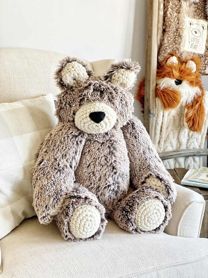 ClaraLoo Jointed Plush Bear image 1