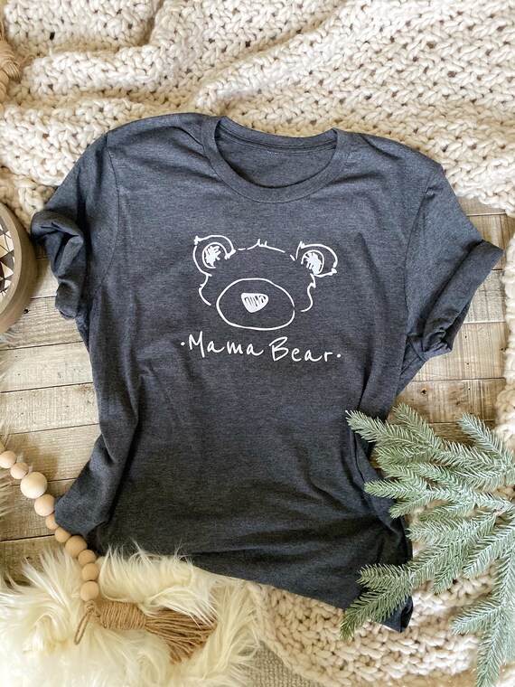 Mama Bear Shirt Baby Bear Outfit Little Bear Shirt Claraloo Bear Etsy