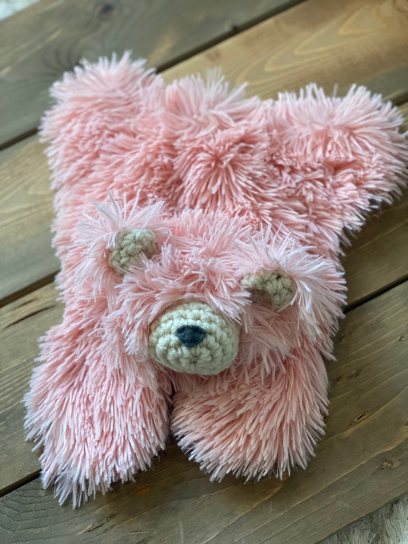 Pink Little Bear Lovey by ClaraLoo image 2