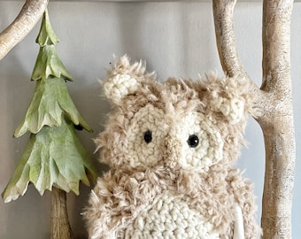 Peluche hibou par ClaraLoo