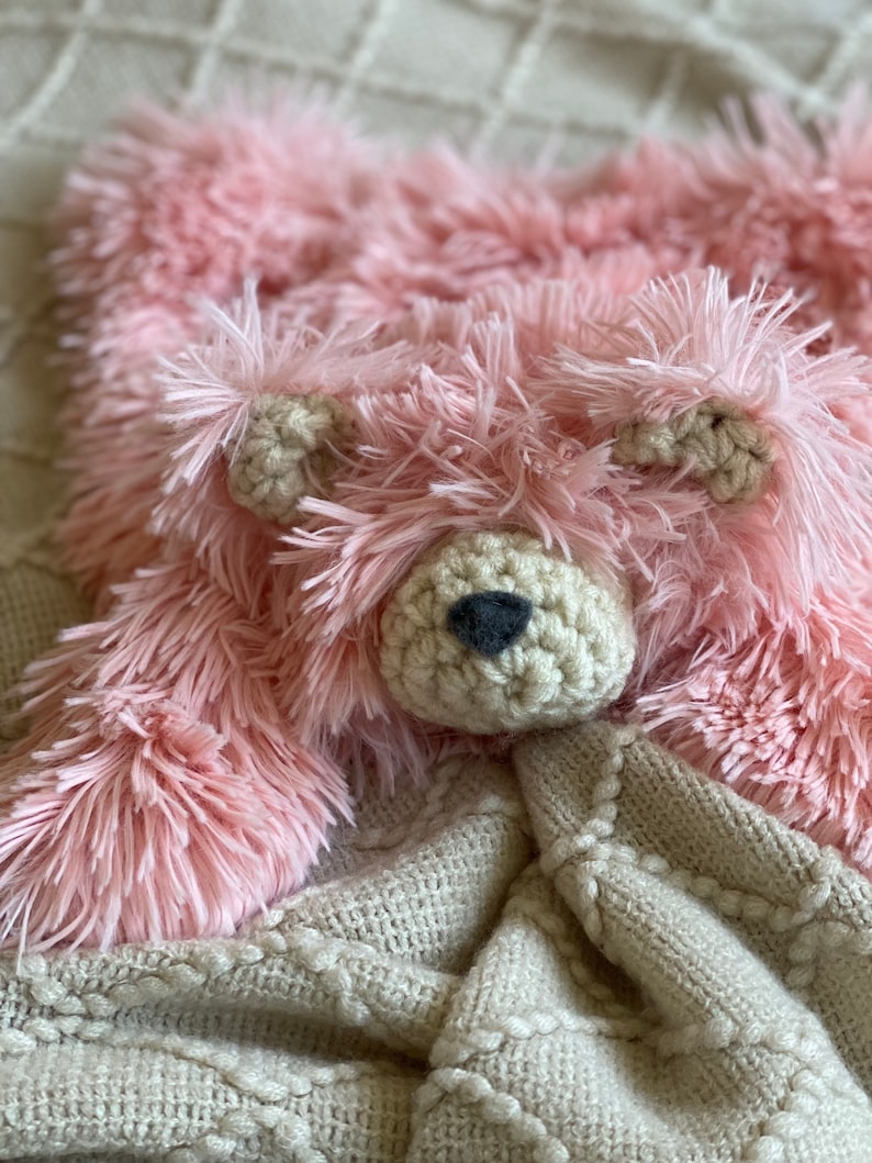 Pink Little Bear Lovey by ClaraLoo image 4