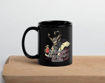 Krampus Demands Coffee Mug Black