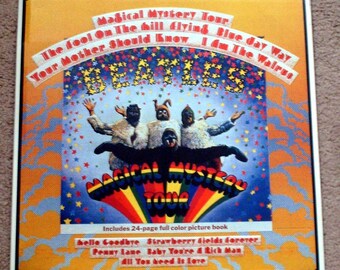 Beatles Magical Mystery Tour 12x12 Collectible Tin Sign