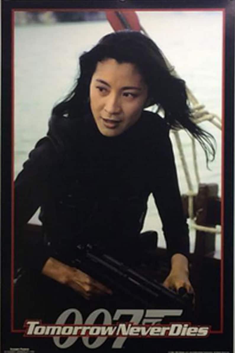 Tomorrow Never Dies 23x35 Michelle Yeoh Movie Poster 1997 ...
