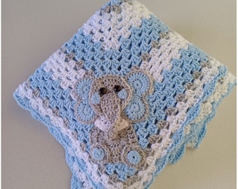 Coperta per bambini, coperta per bambini fatta a mano, coperta per bambini blu, regalo per bambini, regalo per neonati, regalo per neonati