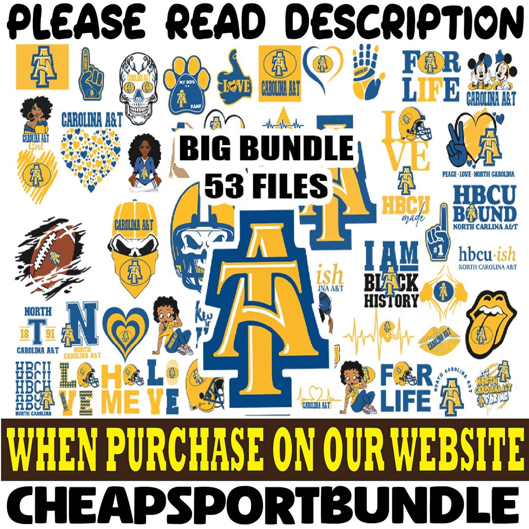 North Carolina A & T Svg HBCU Svg Collections HBCU Svg Etsy Canada