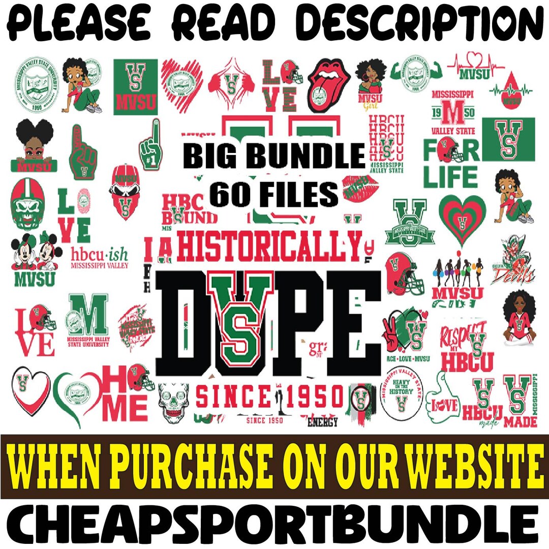 Mississippi Valley State Svg HBCU Svg Collections HBCU Svg Etsy