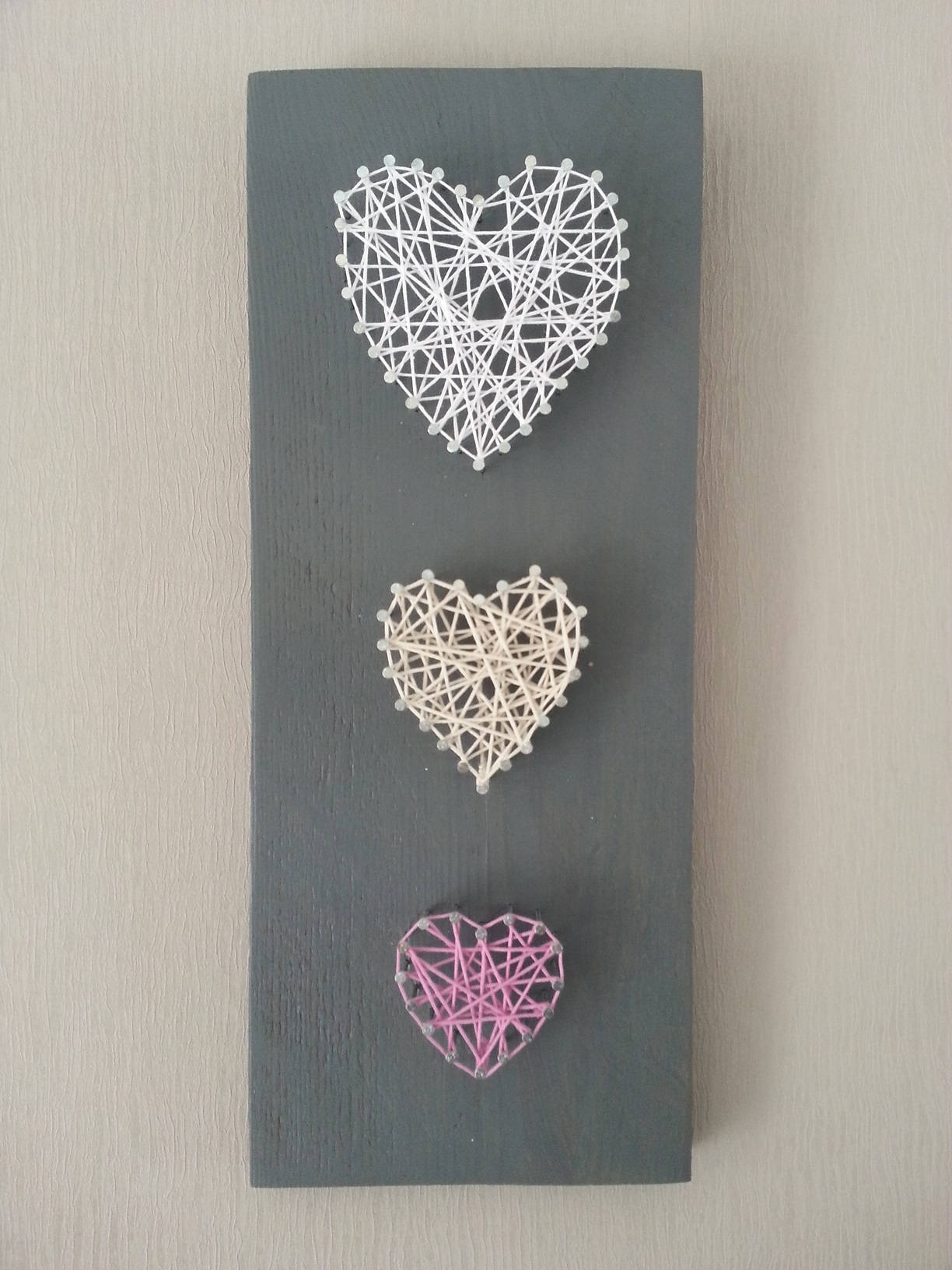 Décoration Murale 3 Coeurs