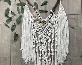 Chevron Medium Tassel Macrame Wall Decor Hanging