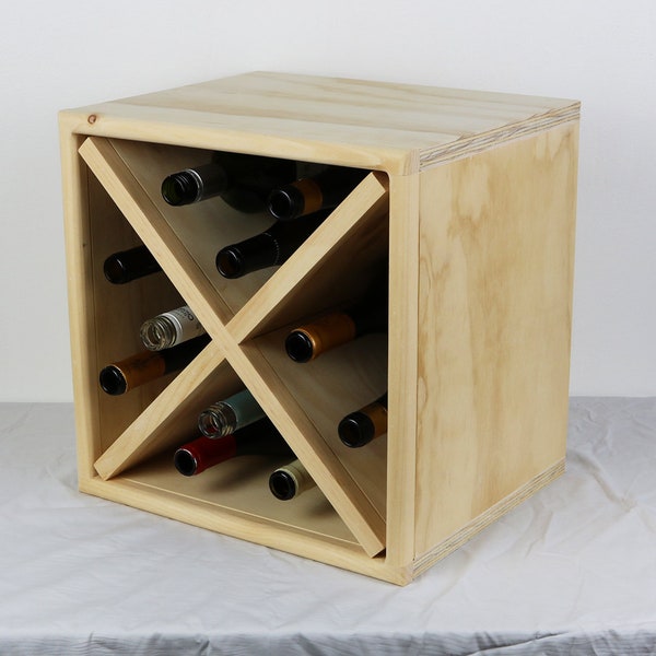 Wine Storage Cube Etsy