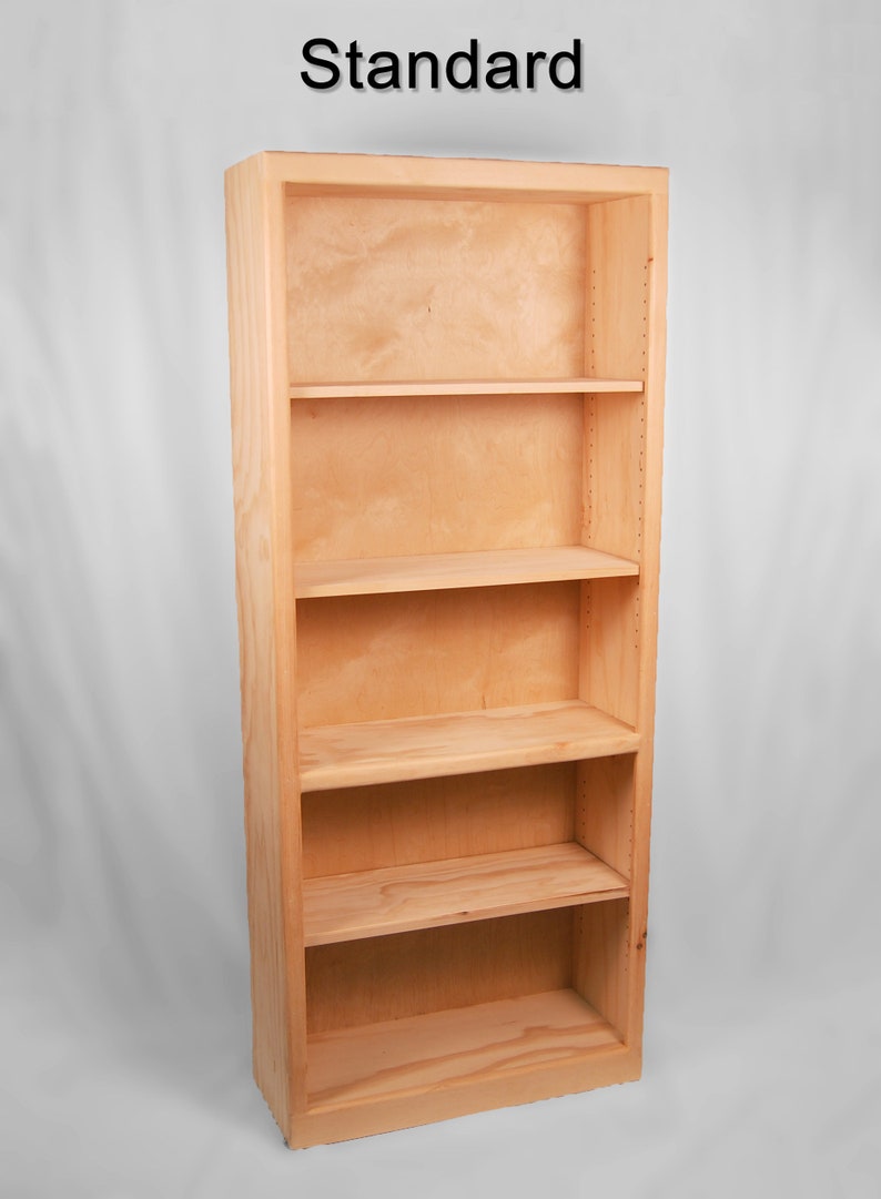 Build Your Own Bookcase Custom Bookcases Built to Order Etsy