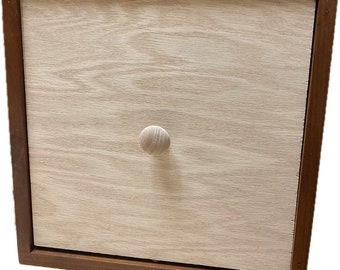 Oak Cube Drawer Insert (INSERT ONLY)