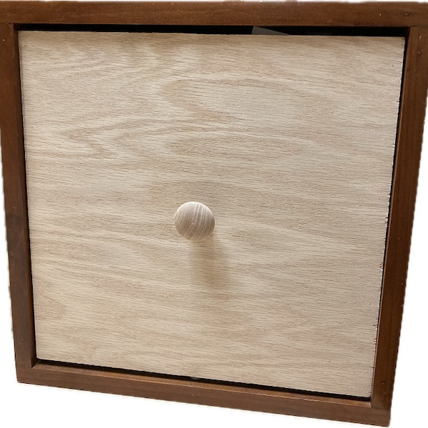 Oak Cube Drawer Insert (INSERT ONLY)