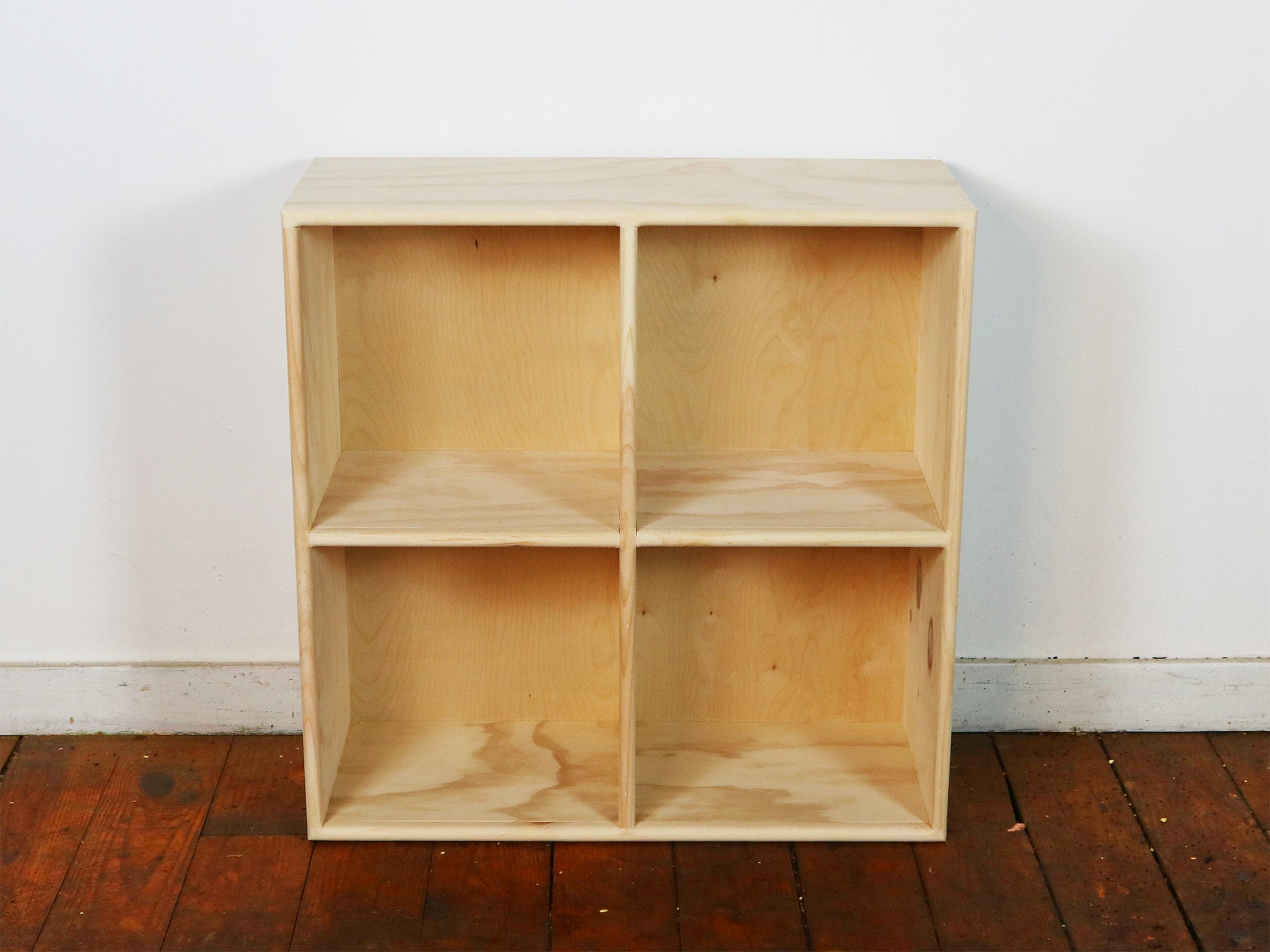 PINE 2x2 Cube Shelf Record Storage Bookcase Etsy