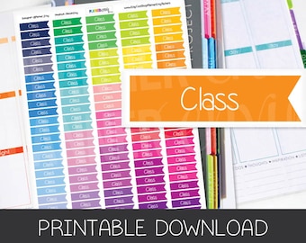 PRINTABLE Erin Condren Planner Stickers - Headers Covers - Etsy