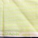 1.5 Yards Flannel Fabric Baby Flannel JoAnn Fabric Apple Green White Stripes Soft Cotton Flannel Continuous Yardage Excellent New Condition