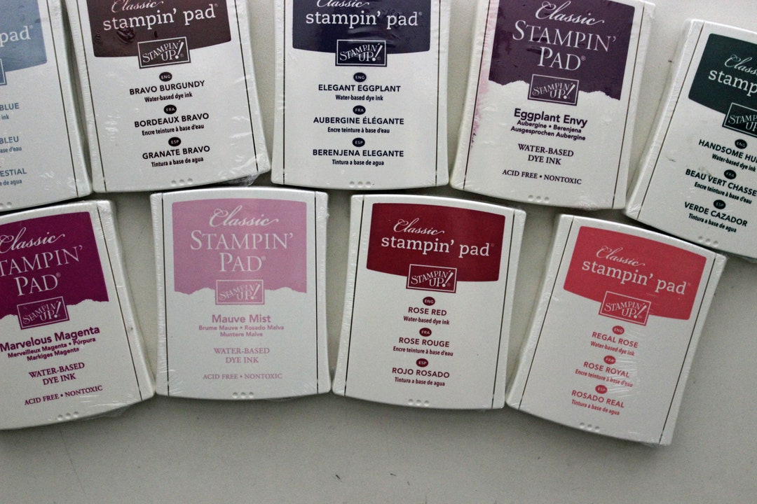 Stampin' Up Classic Ink Pads Stamp Pads Gently Used Great - Etsy