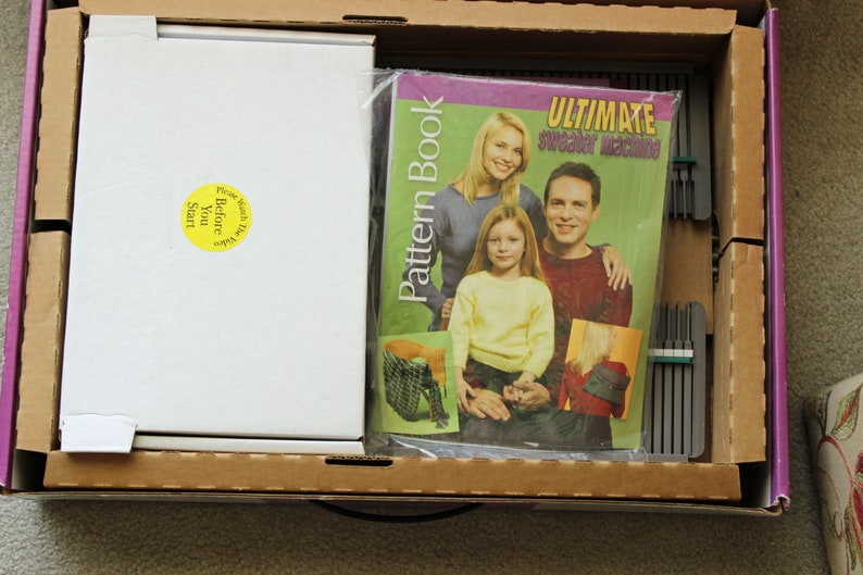 Bond Ultimate Sweater Machine Knitting Machine In Original Box Etsy