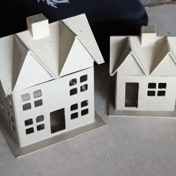 Paper Mache House Etsy