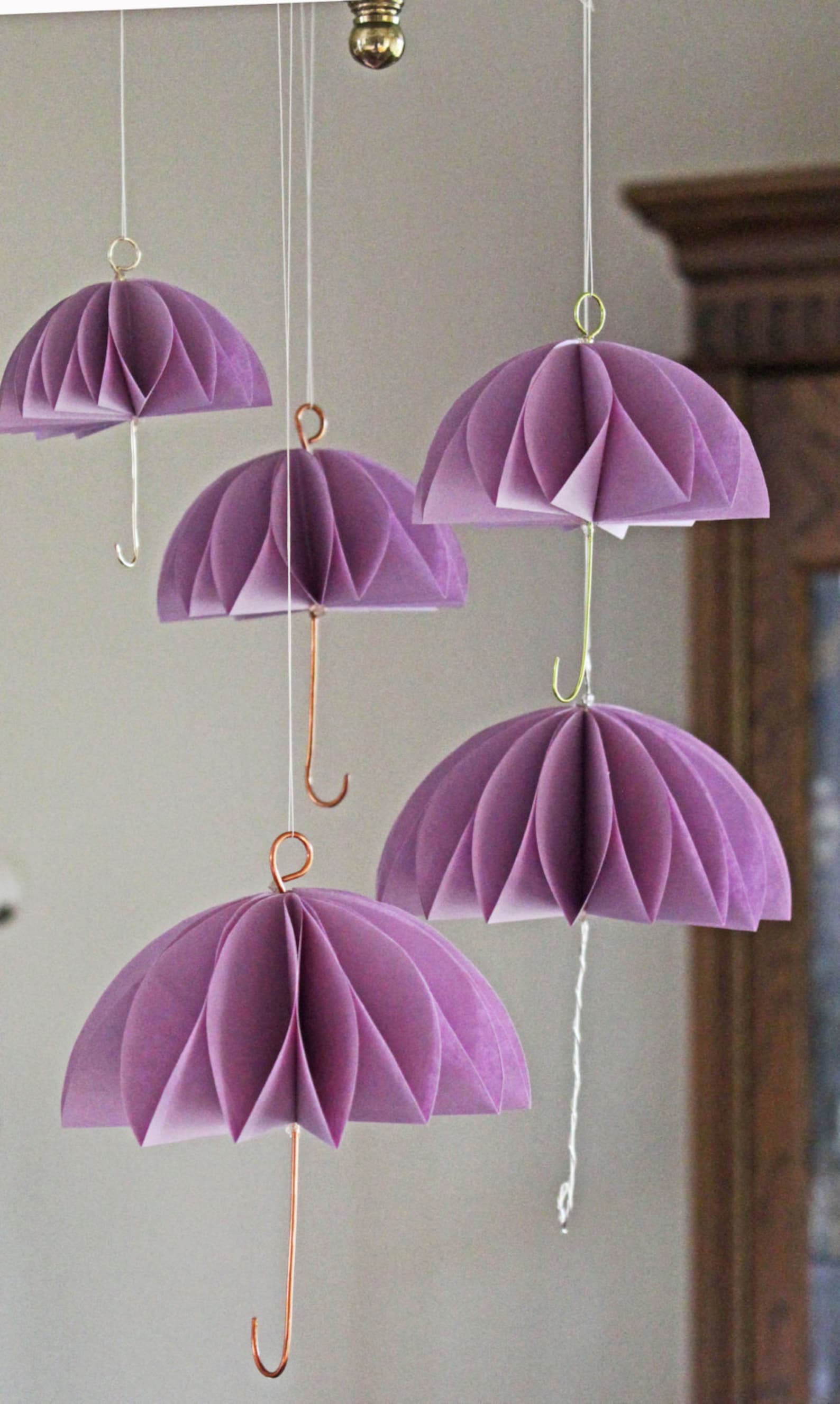 Mini Umbrella Set 10 Party Decorations Parasols Mini Umbrellas 3