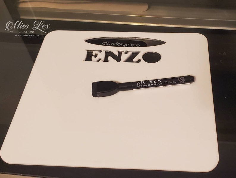 Custom White Hand Held Dry Erase Boards Etsy