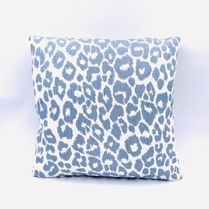 Thibaut &quot;Panthera&quot; Designer Pillow Cover - Designer Fabric Pillow Cover - MadeTo Order