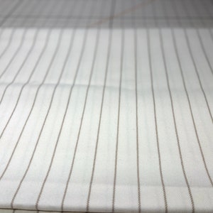 Holland and Sherry Savile Row Chalk Stripe in Barclay - 100% Wool Fabric - Fabric By The Yard