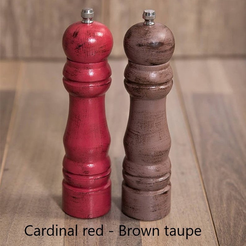 Salt and Pepper Grinders 2 Custom Mills 7.5 Choose Etsy