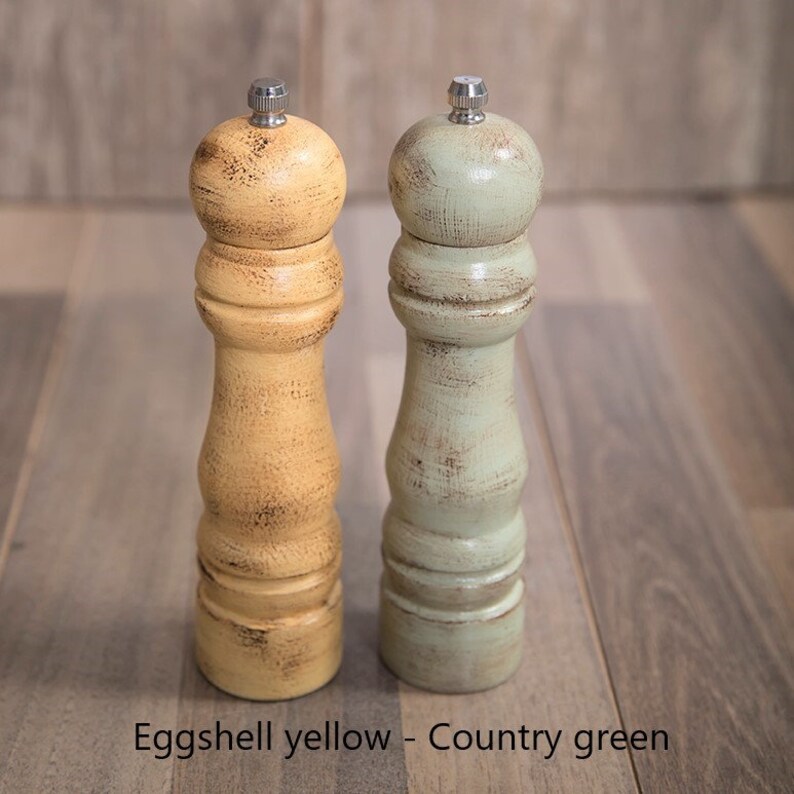 Salt and Pepper Grinders 2 Custom Mills 7.5 Choose Etsy