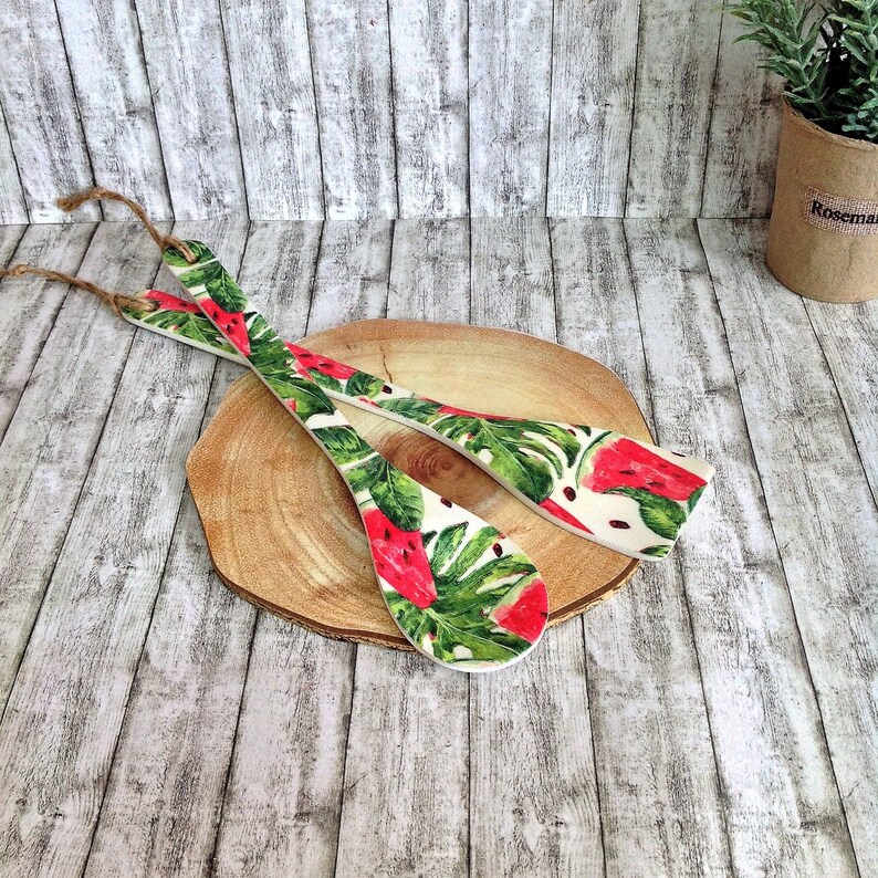 Watermelon Kitchen Decor Wall Hanging Idea for Kitchen Etsy