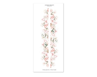 Dream Plan Do | Floral Cut Washi