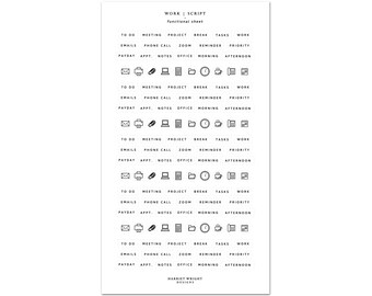 Work Script | Functional Sheet