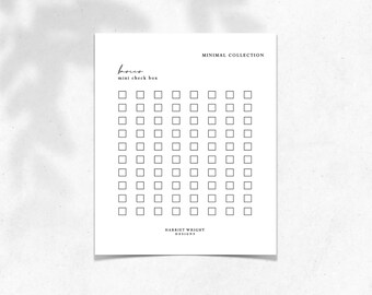 Mini Check Box || Minimal Collection