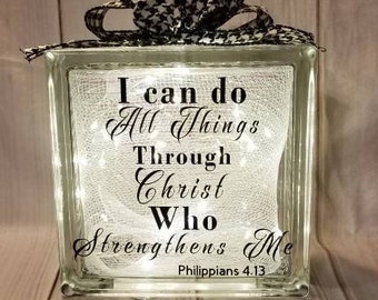 I Can Do All Things Through Christ Who Strengthens Me Phillippians 4:13,Church,Religion,Bible Verse