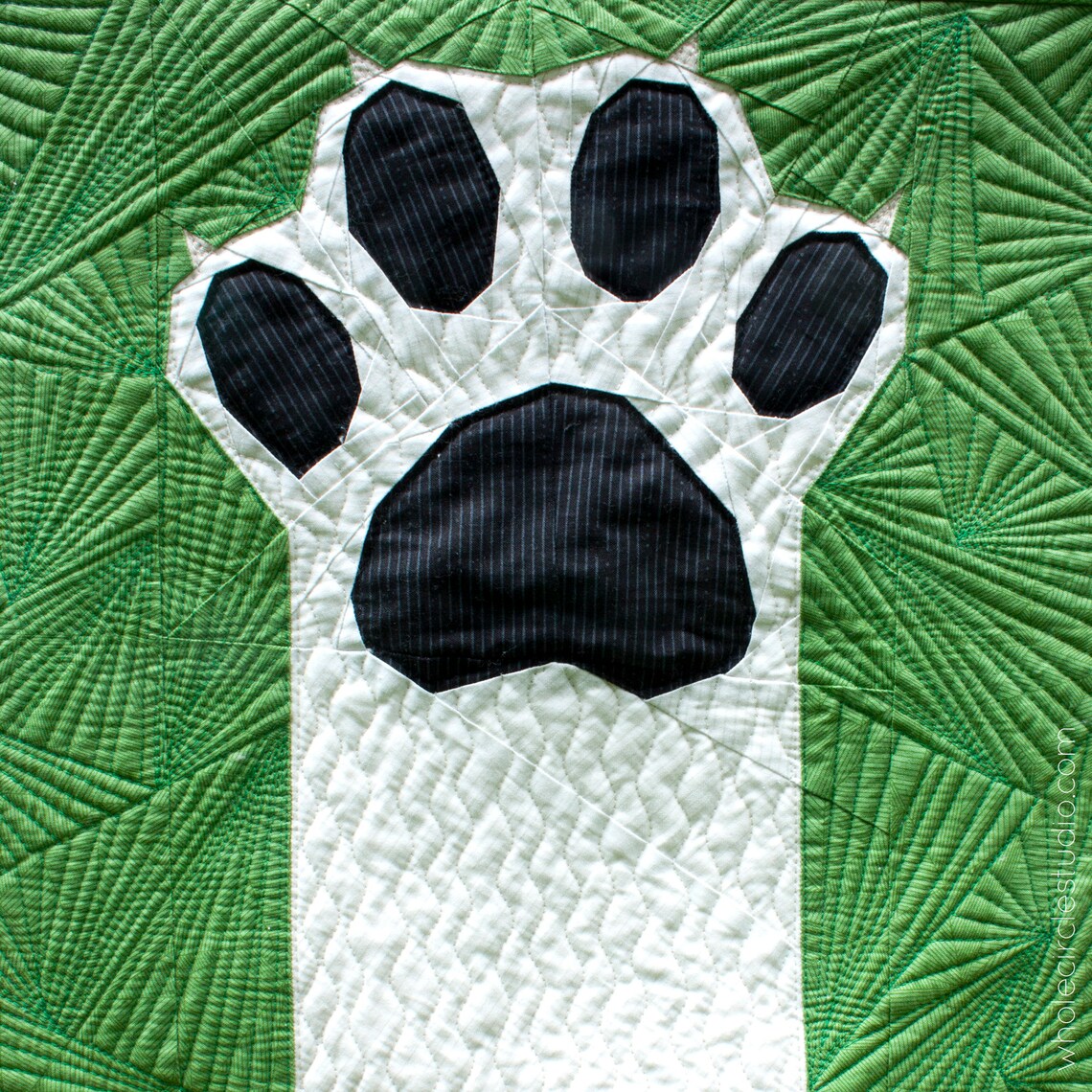 Dog Cat Quilt Pattern. Paws Up Modern Quilt. PDF Download. Etsy