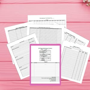 Direct Sales Planner for Avon Reps with 8 business worksheets digital best seller