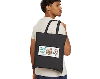 Sac fourre-tout en toile Just One More Chapter - Cadeau pour les amoureux des livres
