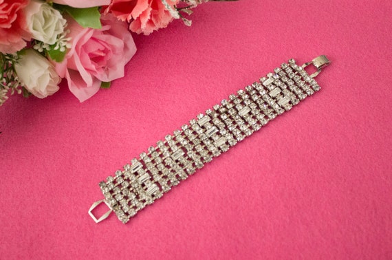 1960s Rhinestone bracelet
