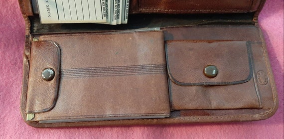 1970s Mexican tool leather wallet - image 5