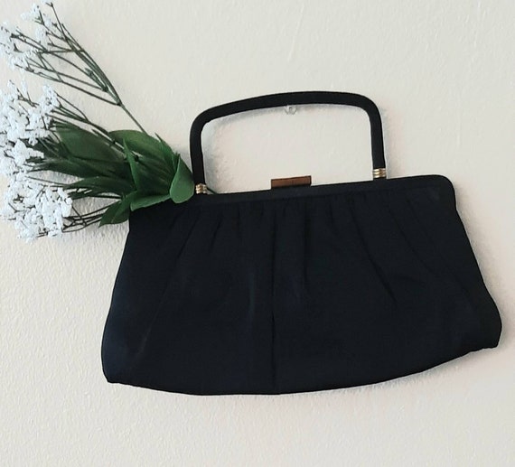 1950s black purse by Garay - image 1