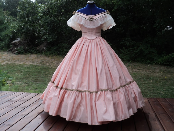 Ball Gown Civil War Dress Wedding Dress Daisy Etsy