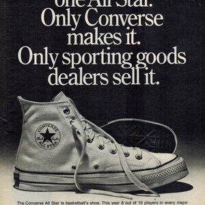 Converse all star ads best sale