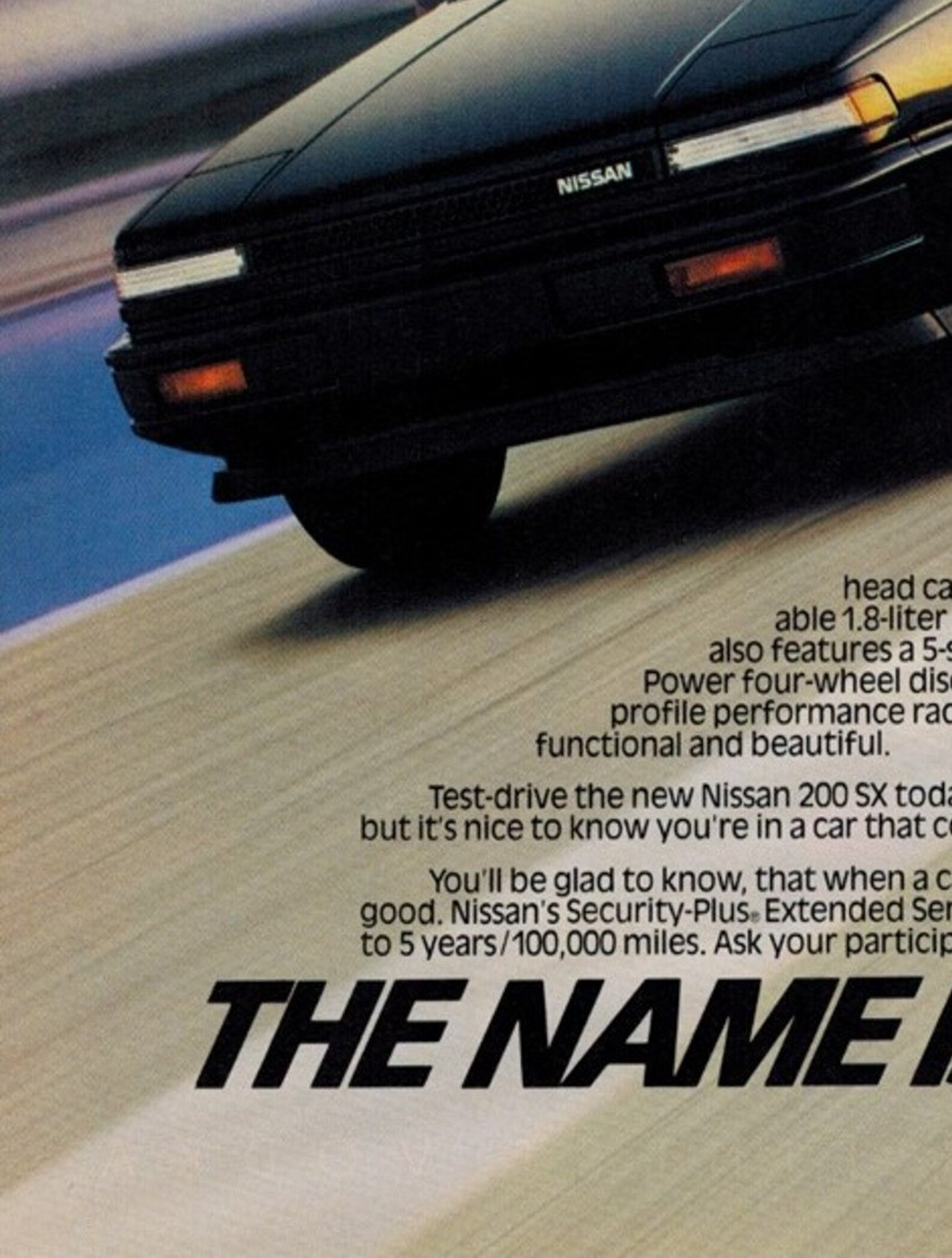 Nissan 20 sx