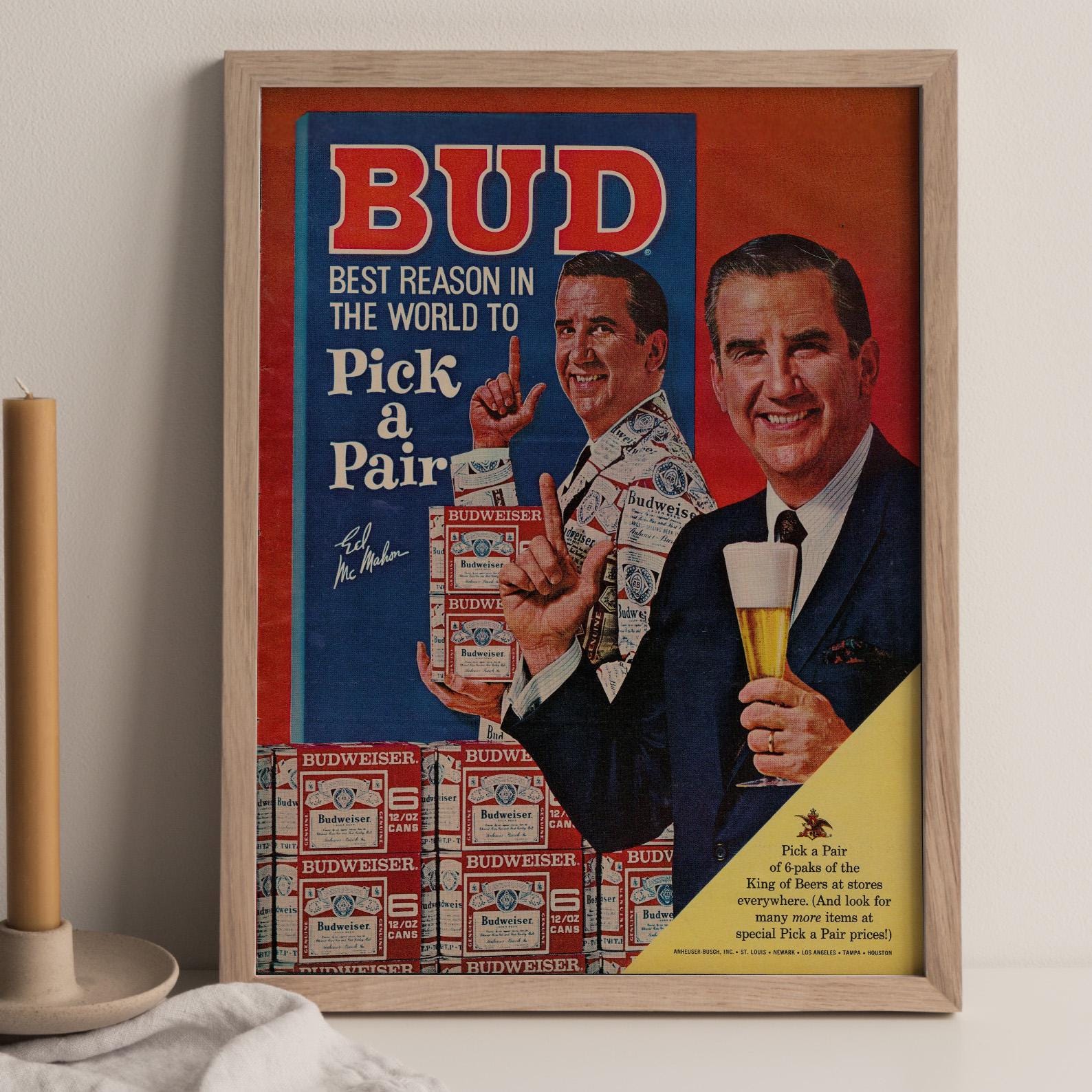 レア　1969年　MILLERS　BEER　ニードルポイント　広告　サインボード レア 1969年 MILLERS BEER ニードルポイント 広告 サインボード