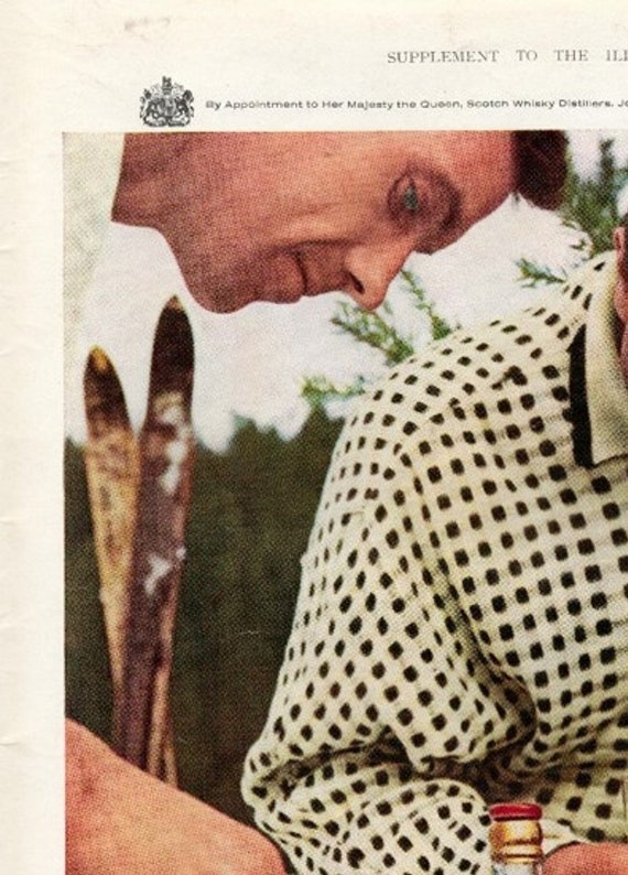 Vintage Johnnie Walker Print Ad 1962 Retro Ads Vintage Ad Liquor Ads Vintage  Skis Christmas Gift Idea Free Shipping Included - Etsy
