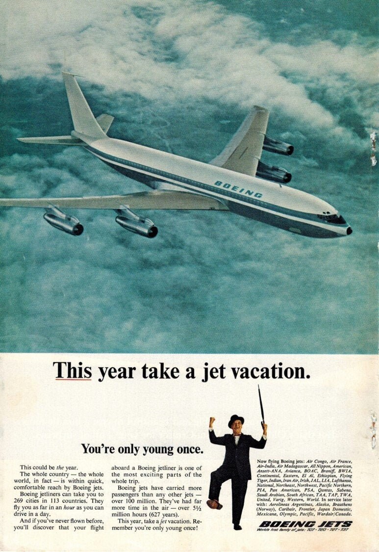 Framed or Unframed Vintage Congo Africa Airline Travel Advertising Print Framed or Unframed Vintage Congo Africa Airline Travel Advertising Print